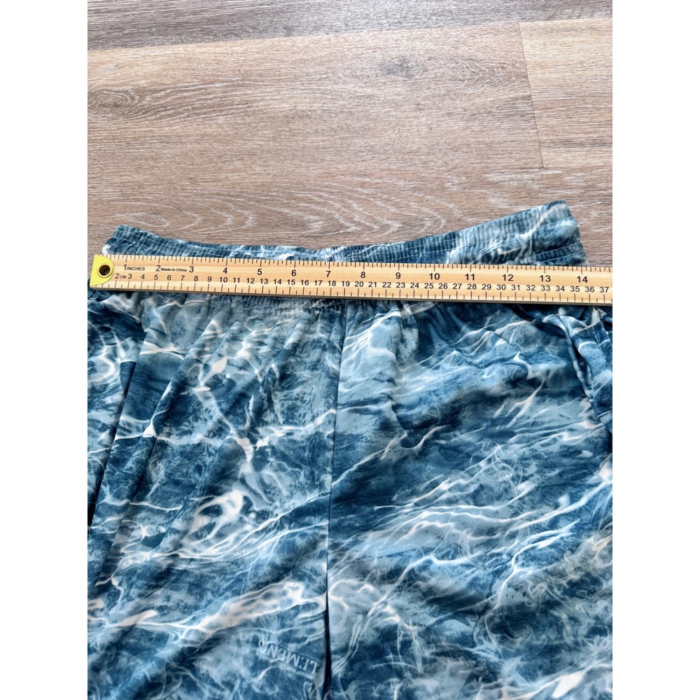 Mossy Oak Fishing Shorts Mens Medium Blue Water Camo Performance Quick Dry NWT - Picture 4 of 6